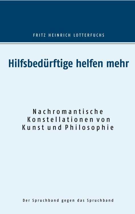 Produktbild: Hilfsbed&uuml;rftige helfen mehr