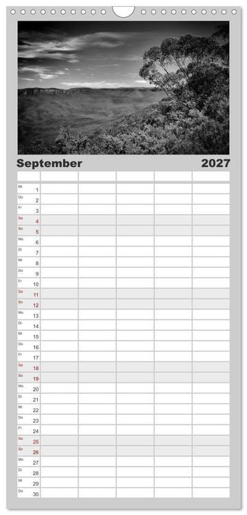 Produktbild: Familienplaner 2027 - AUSTRALIEN Impressionen von Sydney bis Adelaide mit 5 Spalten (Wandkalender, 21 x 45 cm) CALVENDO
