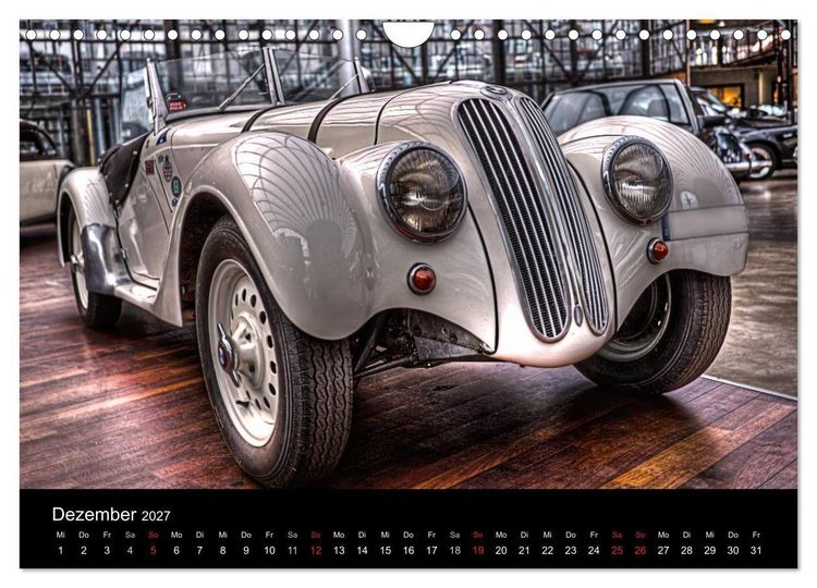 Produktbild: Faszination Oldtimer und Autolegenden (Wandkalender 2027 DIN A4 quer), CALVENDO Monatskalender