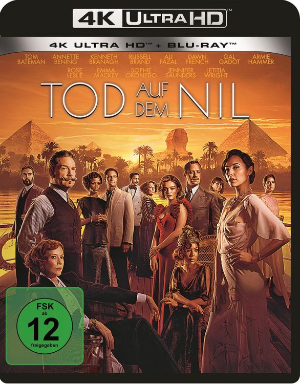 Produktbild: Tod auf dem Nil (4K Ultra HD) (+ Blu-ray 2D)