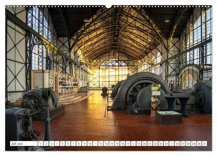 Produktbild: Die Zechen im Ruhrpott (hochwertiger Premium Wandkalender 2026 DIN A2 quer), Kunstdruck in Hochglanz