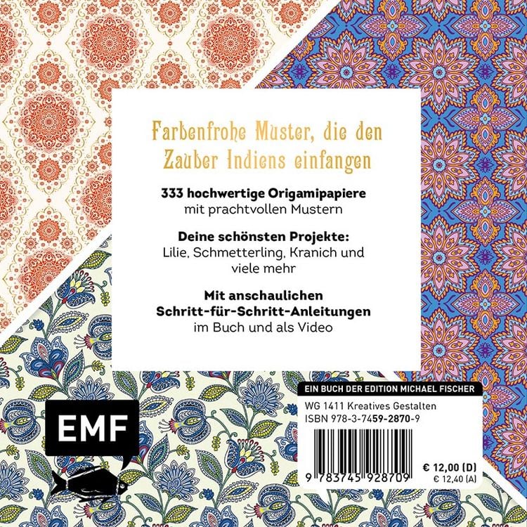 Produktbild: 333 Origami &ndash; Faszination Indien