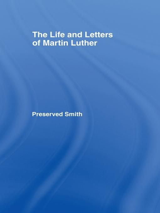 Produktbild: The LIfe and Letters of Martin Luther