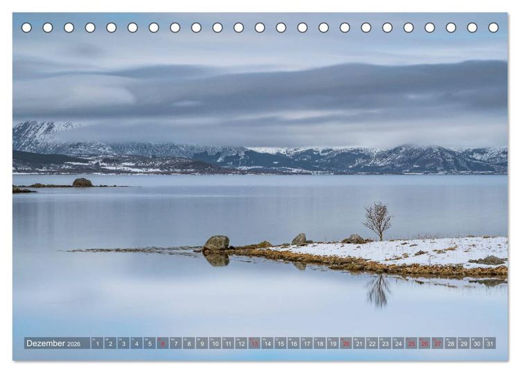Produktbild: Lofoten - From Dusk Till Dawn (Tischkalender 2026 DIN A5 quer), CALVENDO Monatskalender