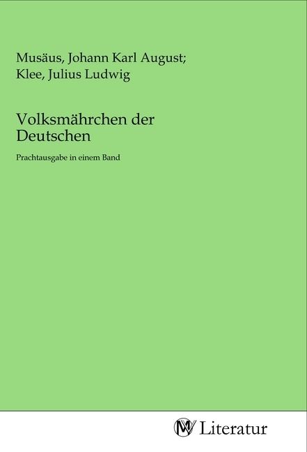 Produktbild: Volksm&auml;hrchen der Deutschen