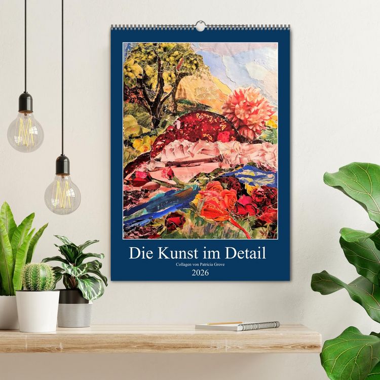 Produktbild: Die Kunst im Detail (Wandkalender 2026 DIN A2 hoch), CALVENDO Monatskalender