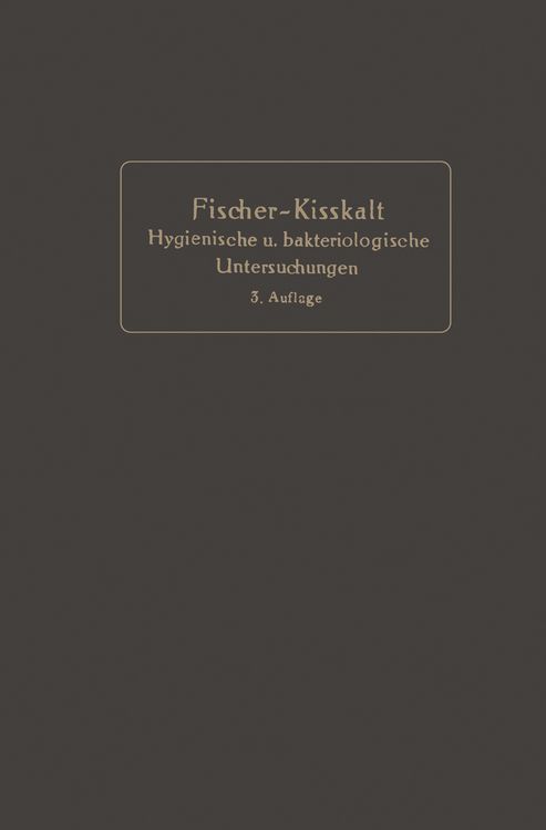 Produktbild: Kurzgefa&szlig;te Anleitung zu den wichtigeren hygienischen und bakteriologischen Untersuchungen