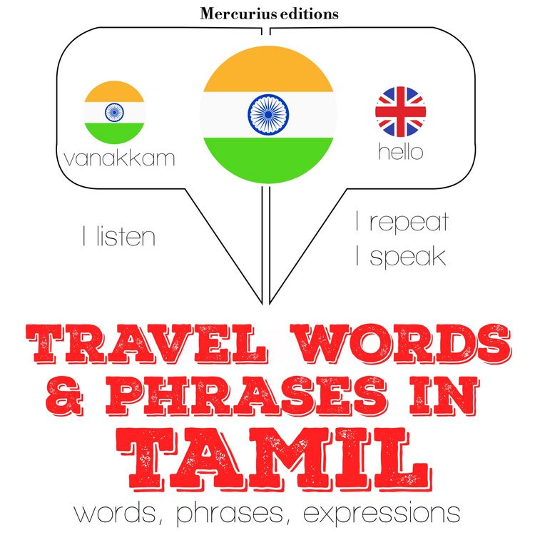 Produktbild: Travel words and phrases in Tamil
