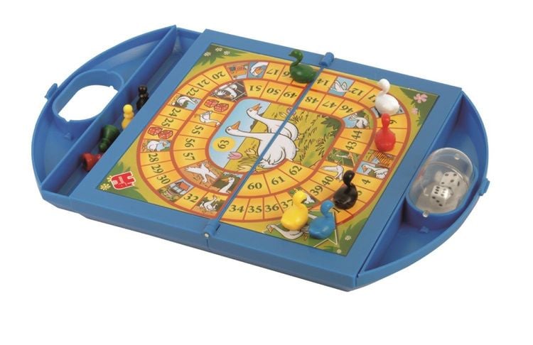 Produktbild: G&auml;nsespiel & Schlangen und Leitern Kompaktspiel