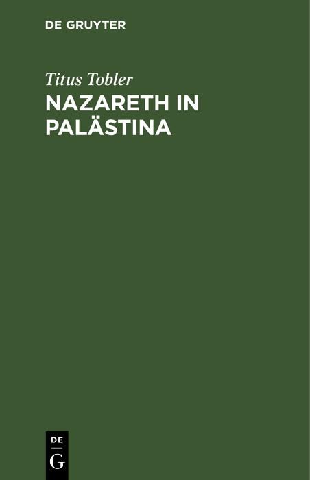 Produktbild: Nazareth in Pal&auml;stina