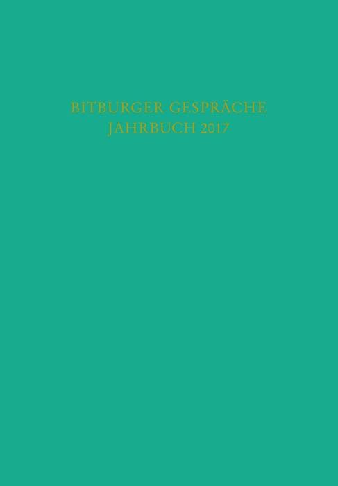Produktbild: Bitburger Gespr&auml;che Jahrbuch 2017
