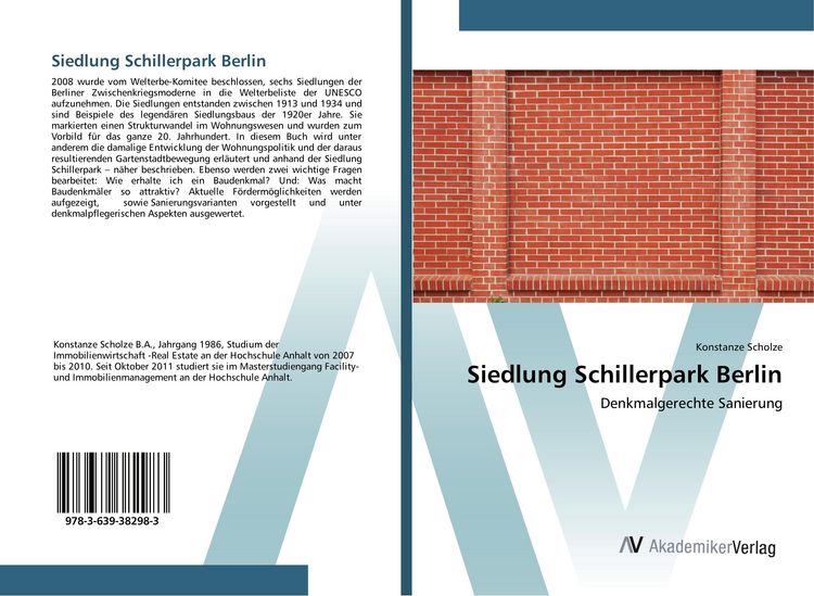 Produktbild: Siedlung Schillerpark Berlin