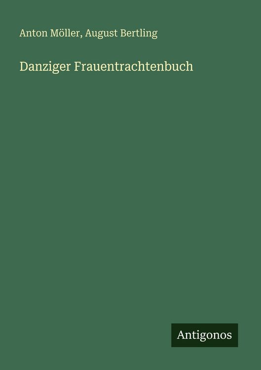 Produktbild: Danziger Frauentrachtenbuch