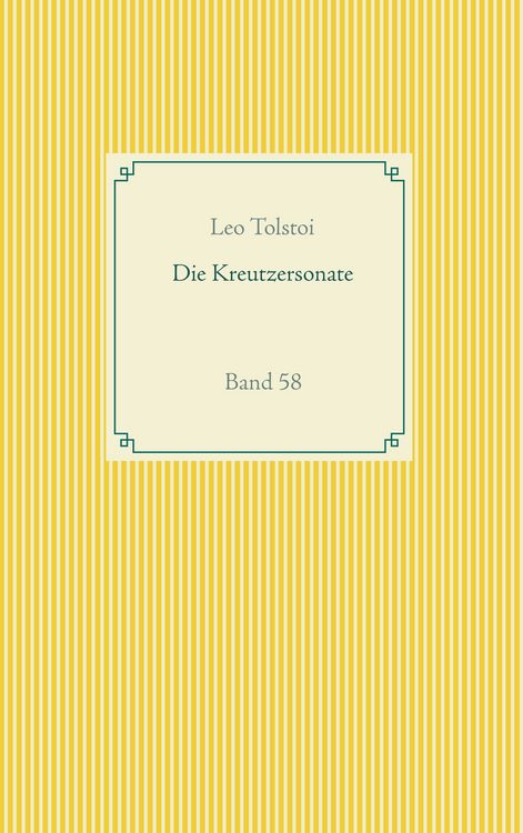 Produktbild: Die Kreutzersonate