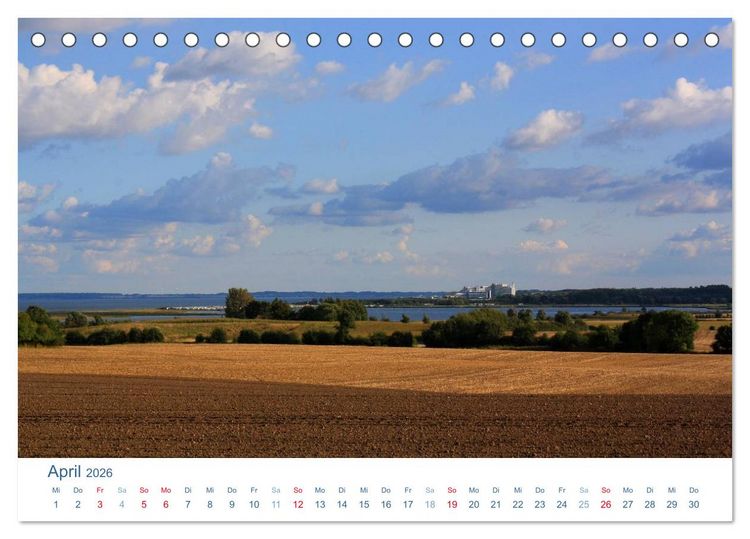 Produktbild: Schwansen 2026. Impressionen zwischen Schlei und Ostsee (Tischkalender 2026 DIN A5 quer), CALVENDO Monatskalender