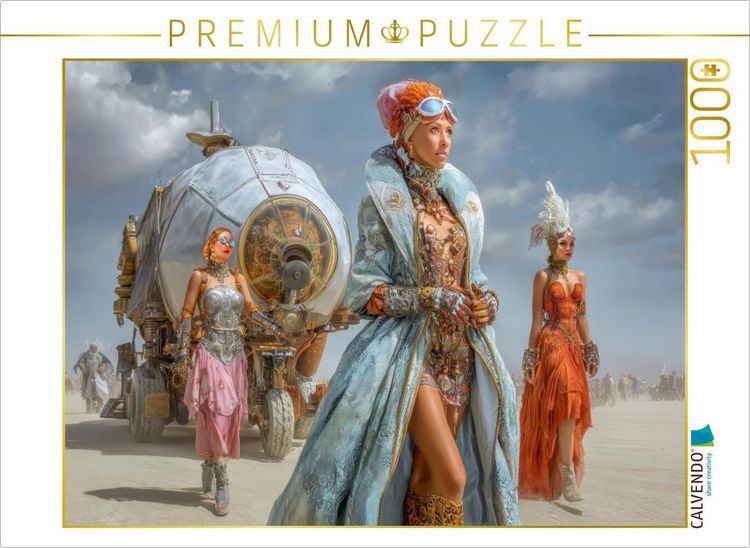 Produktbild: CALVENDO Puzzle Festival in der W&uuml;ste | 1000 Teile Lege-Gr&ouml;&szlig;e 64x48cm Foto-Puzzle f&uuml;r gl&uuml;ckliche Stunden
