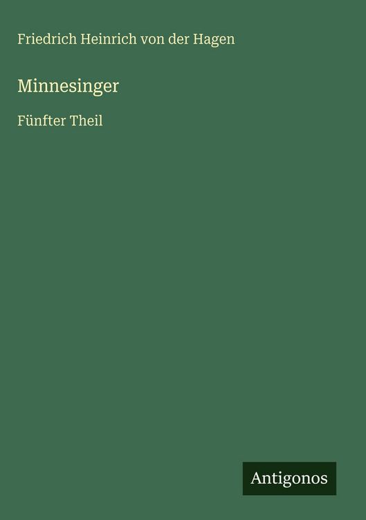 Produktbild: Minnesinger