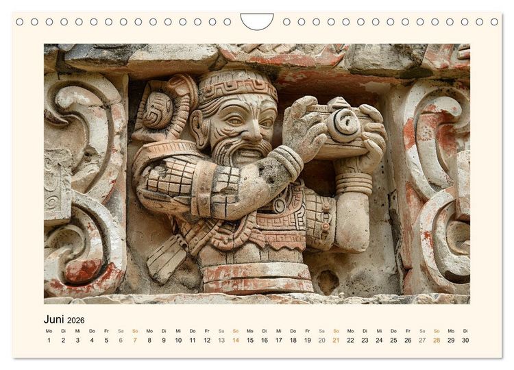 Produktbild: Die Maya und ihre Geheimnisse (Wandkalender 2026 DIN A4 quer), CALVENDO Monatskalender