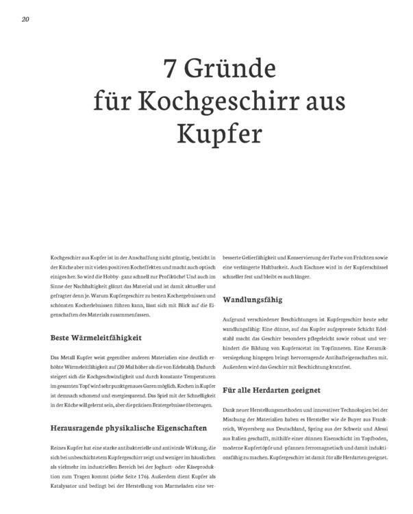 Produktbild: Kochen in Kupfer - Silber GAD 2021 - Swiss Gourmet Book Award Gold 2021