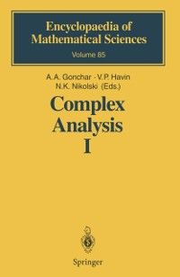 Produktbild: Complex Analysis I