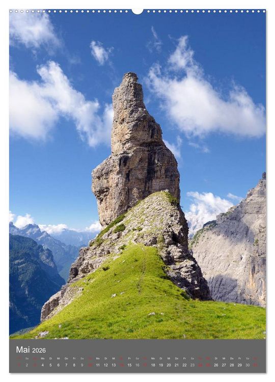 Produktbild: Bergwelt im Licht (hochwertiger Premium Wandkalender 2026 DIN A2 hoch), Kunstdruck in Hochglanz