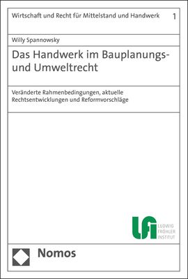 Produktbild: Das Handwerk im Bauplanungs- und Umweltrecht