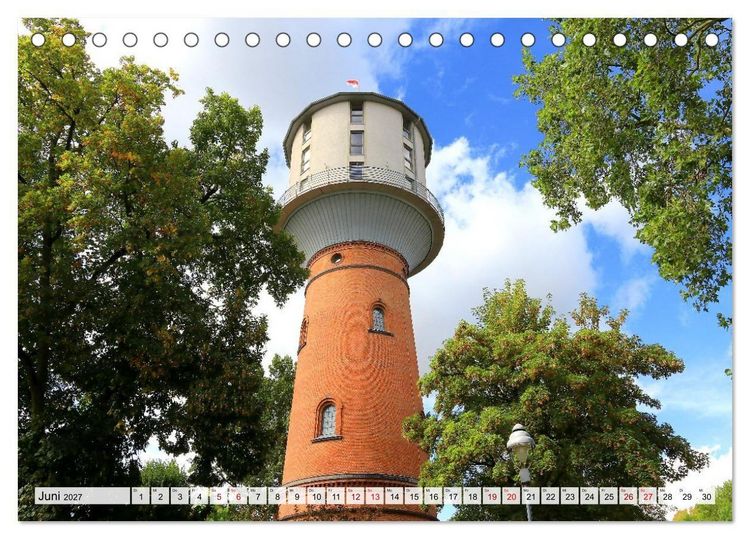 Produktbild: Nauen - Sehenswerte Stadt in Brandenburg (Tischkalender 2027 DIN A5 quer), CALVENDO Monatskalender