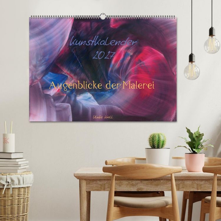 Produktbild: Kunstkalender 2027 - Augenblicke der Malerei (Wandkalender 2027 DIN A2 quer), CALVENDO Monatskalender