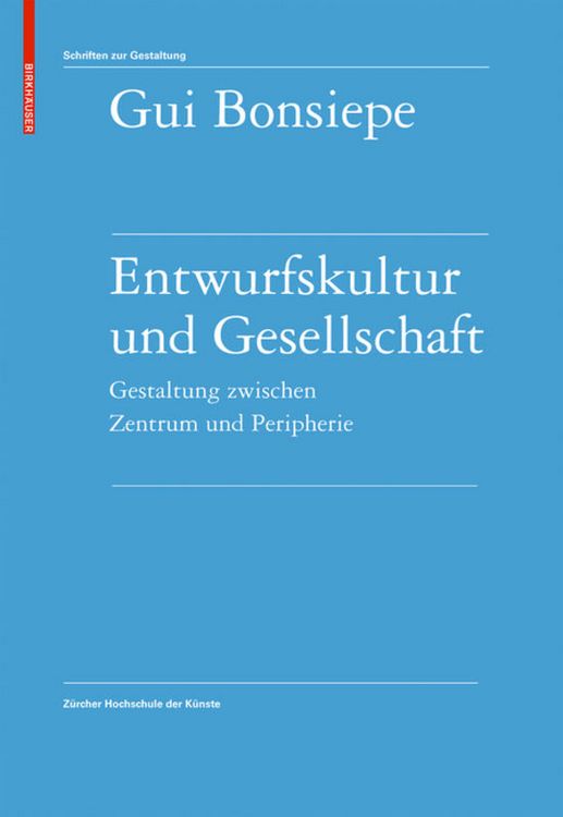 Produktbild: Entwurfskultur und Gesellschaft