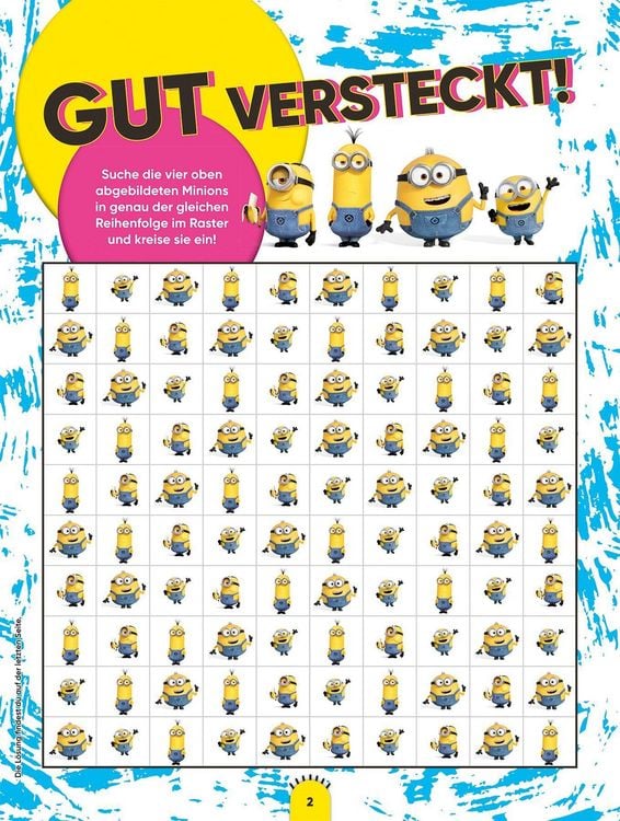 Produktbild: Minions: Der gro&szlig;e Glow-in-the-Dark Stickerspa&szlig;