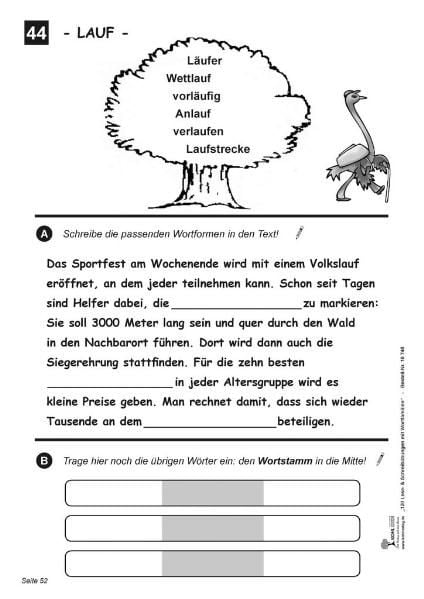 Produktbild: 120 Lese- und Schreib&uuml;bungen mit Wortfamilien