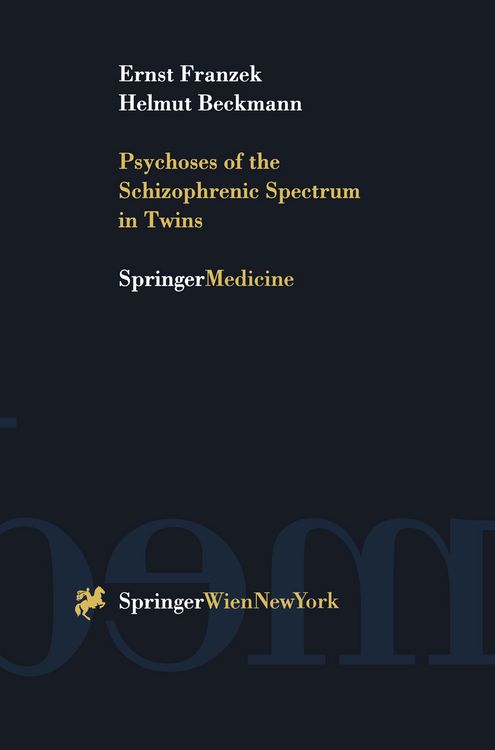 Produktbild: Psychoses of the Schizophrenic Spectrum in Twins