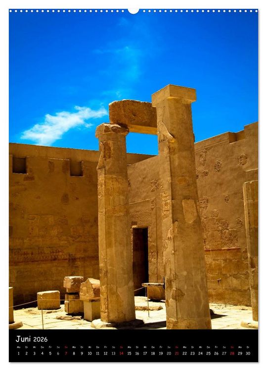 Produktbild: &Auml;gypten 2026 (Wandkalender 2026 DIN A2 hoch), CALVENDO Monatskalender