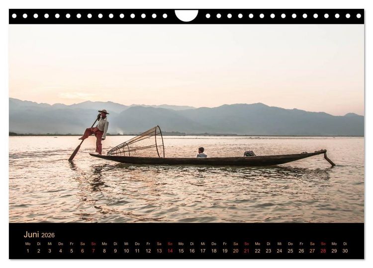Produktbild: EXOTISCHES S&Uuml;DOSTASIEN (Wandkalender 2026 DIN A4 quer), CALVENDO Monatskalender