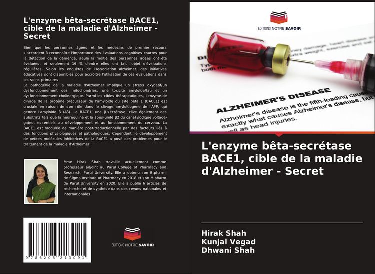 Produktbild: L'enzyme b&ecirc;ta-secr&eacute;tase BACE1, cible de la maladie d'Alzheimer - Secret