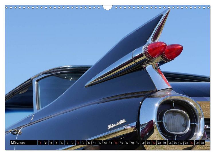 Produktbild: The art of mobility - american cars from the 50s & 60s (Part 2) (Wandkalender 2026 DIN A3 quer), CALVENDO Monatskalender