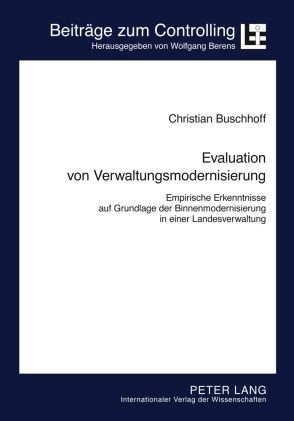 Produktbild: Evaluation von Verwaltungsmodernisierung