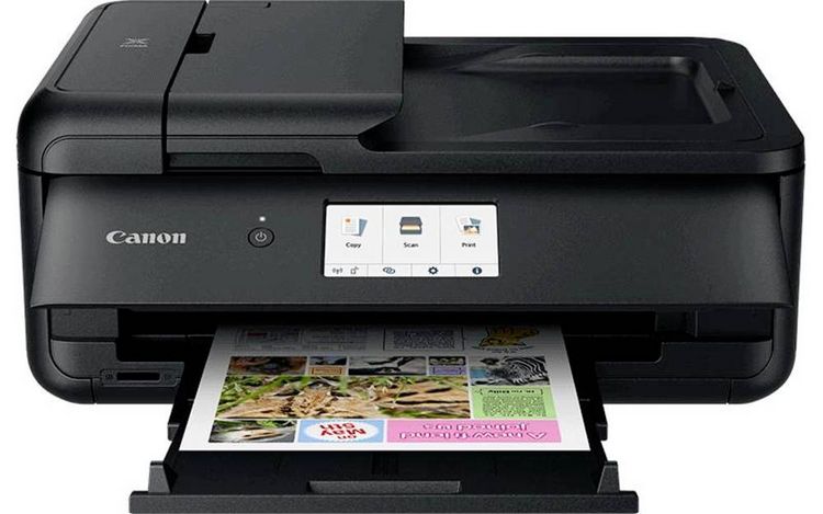 Produktbild: Canon PIXMA TS9550a Multifunktionsdrucker Tintenstrahl Farbe A3 Drucker, Scanner, Kopierer Duplex, LAN, USB, WLAN