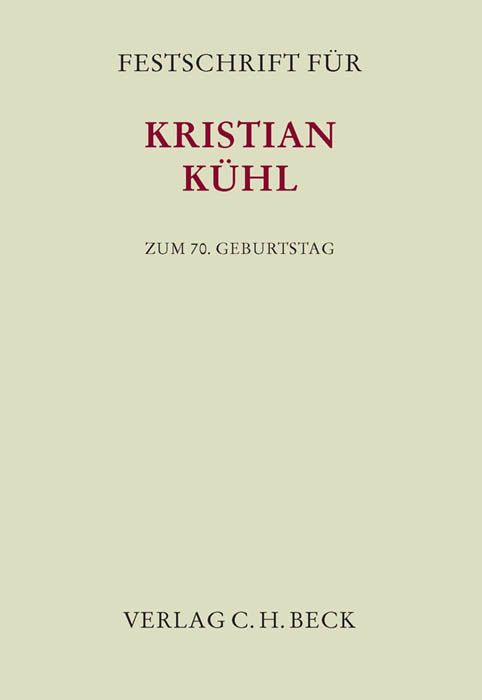 Produktbild: Festschrift f&uuml;r Kristian K&uuml;hl zum 70. Geburtstag