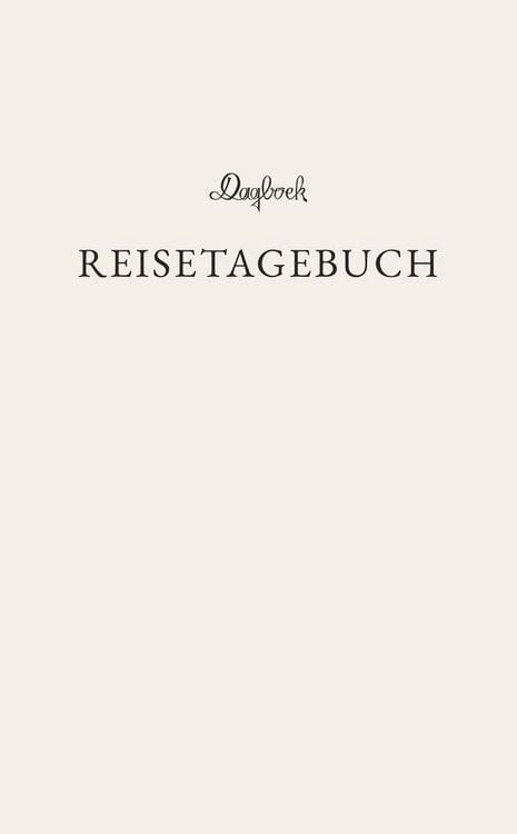 Produktbild: Reisetagebuch