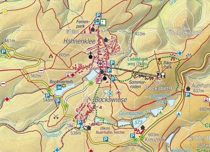 Produktbild: Wanderkarte Der Westliche Harz 1:50.000