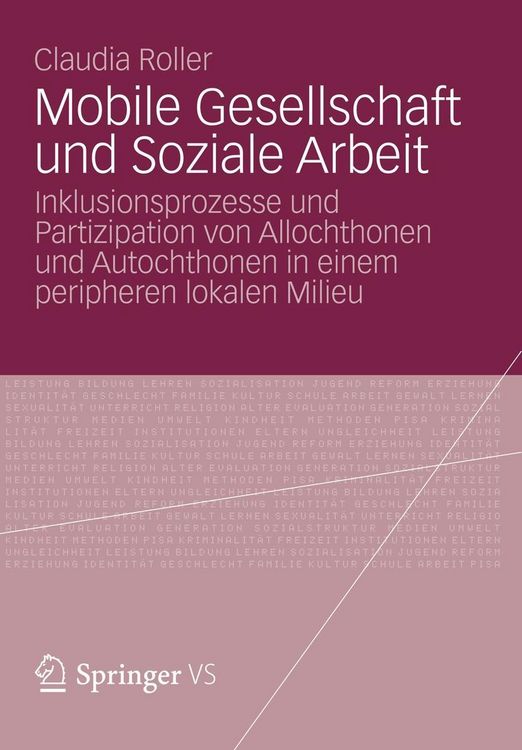 Produktbild: Mobile Gesellschaft und Soziale Arbeit