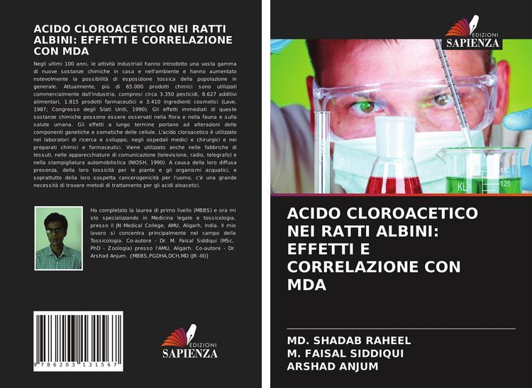 Produktbild: Acido Cloroacetico Nei Ratti Albini: Effetti E Correlazione Con Mda