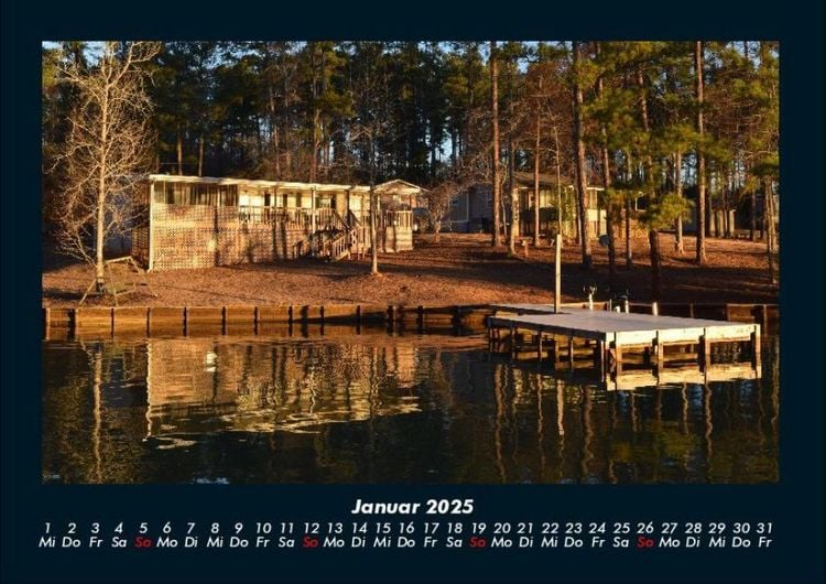 Produktbild: Tag am See 2025 Fotokalender DIN A4
