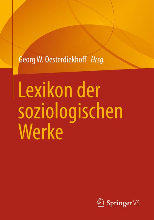 Produktbild: Lexikon der soziologischen Werke