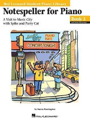 Produktbild: Notespeller for Piano, Book 3: A Visit to Music City with Spike and Party Cat