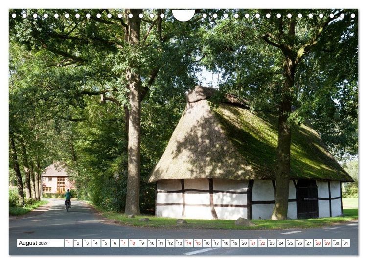 Produktbild: Radland Deutschland - Oldenburger Land (Wandkalender 2027 DIN A4 quer), CALVENDO Monatskalender