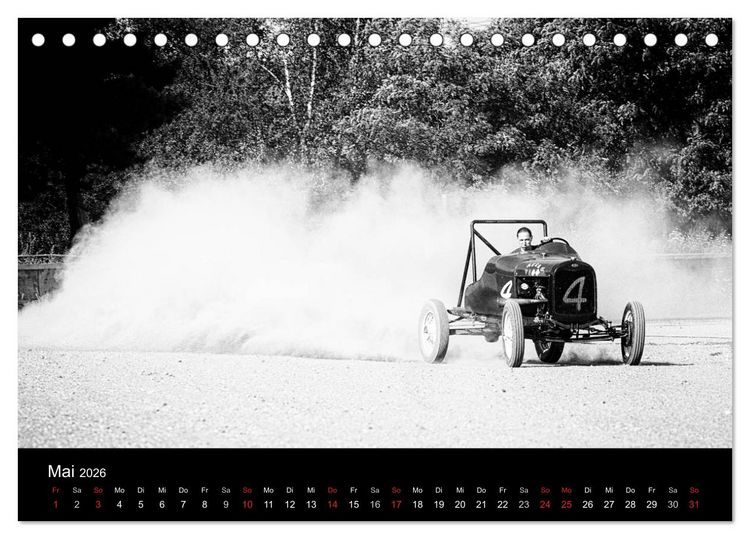 Produktbild: Hot Rods (Tischkalender 2026 DIN A5 quer), CALVENDO Monatskalender