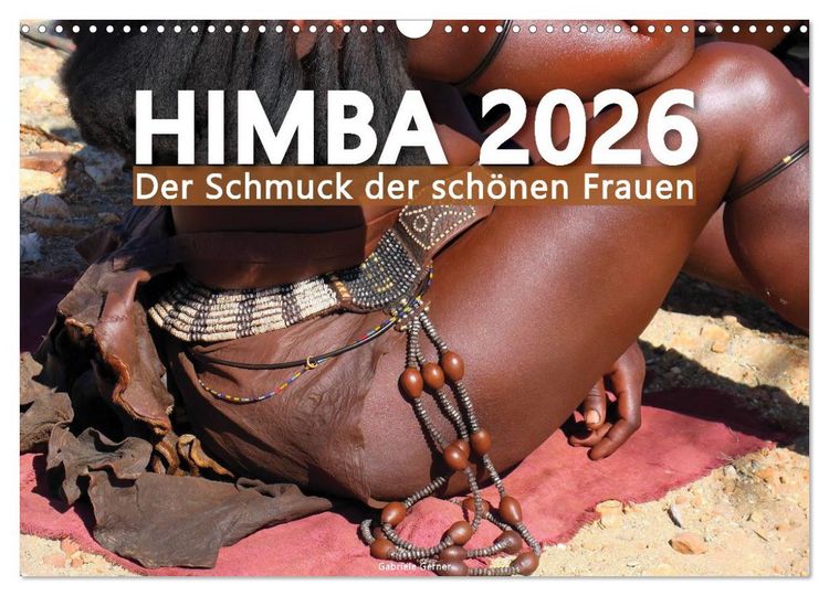 Produktbild: Himba - Der Schmuck der sch&ouml;nen Frauen (Wandkalender 2026 DIN A3 quer), CALVENDO Monatskalender