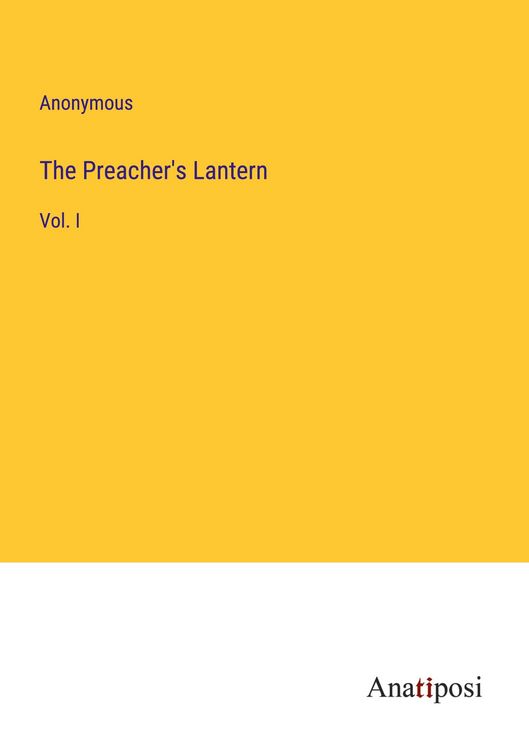 Produktbild: The Preacher's Lantern